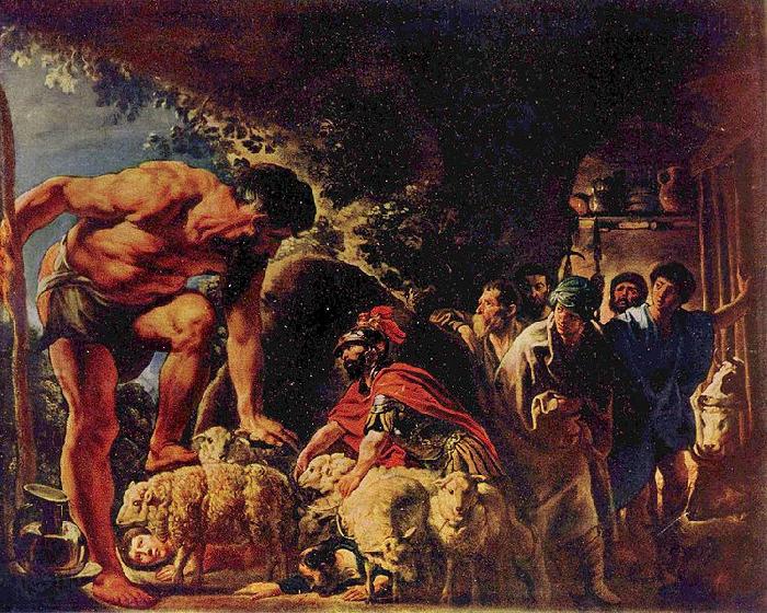 Jacob Jordaens Cave of Polyphemus Spain oil painting art